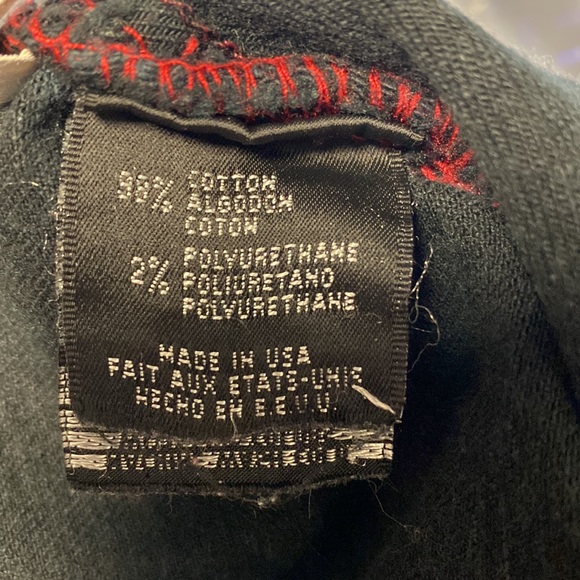 Bebe women’s black denim jeans snap detailing size 28 - Picture 11 of 12